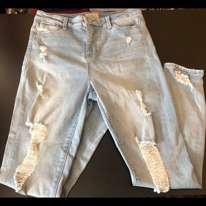 Celebrity Pink Ripped Jeans